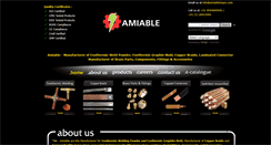 Desktop Screenshot of amiableimpex.com